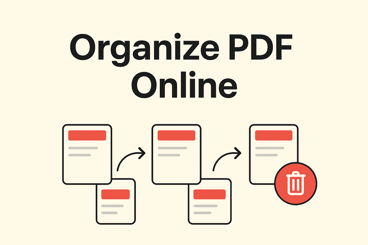 Organize PDF Online – Free Tool to Reorder PDF Pages