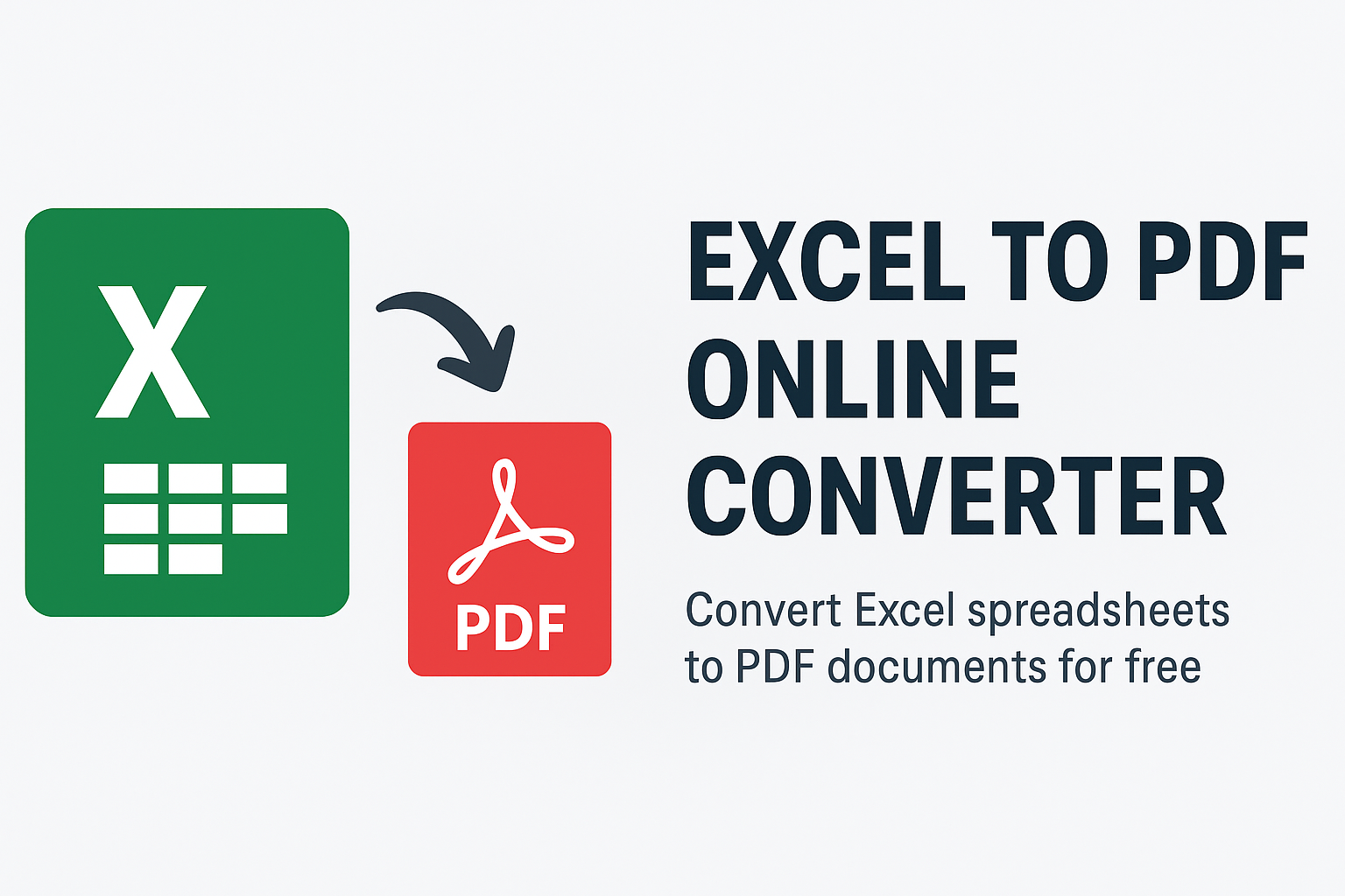 Excel to PDF online converter – free tool